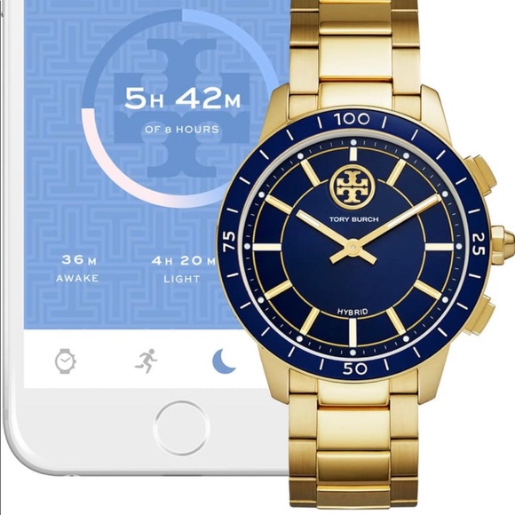 tory burch hybrid watch